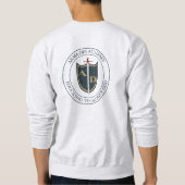 4. Arma Dei Academy Men's Crew Neck: ENDLICH Sweatshirt (Rückseite)