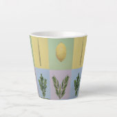 4 Arten Milchtasse (Vorderseite)