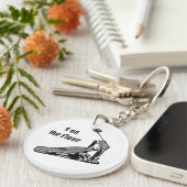 4 auf dem Fußboden Kick Drum Bass Pedal Drummer Ke Schlüsselanhänger (Vorderseite rechts)