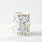 4. August Geburtstags-Tasse Kaffeetasse (Mittel)
