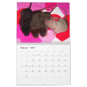 4 Baby-Mäusewachsende hohe Kalender (Feb 2027)