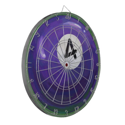 4 Ball Dartscheibe (Vorderseite Links)