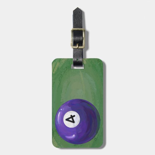 4 Ball Gepäckanhänger (Vorderseite vertikal)