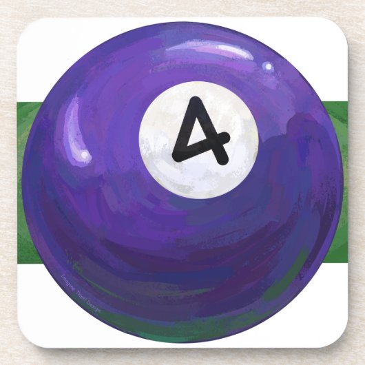 4 Ball Getränkeuntersetzer (Vorderseite)