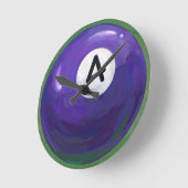4 Ball Runde Wanduhr (Winkel)