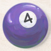 4 Ball Sandstein Untersetzer (Vorne)