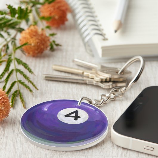 4 Ball Schlüsselanhänger (Vorderseite rechts)