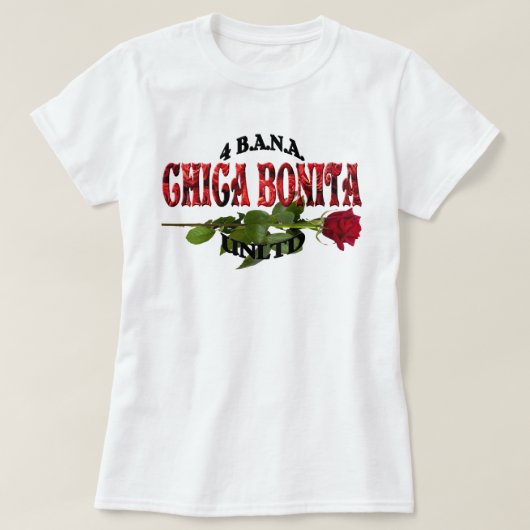 4 Banau Chica B T-Shirt (Design vorne)