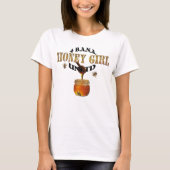 4 Banau Honig Mädchen B T-Shirt (Vorderseite)