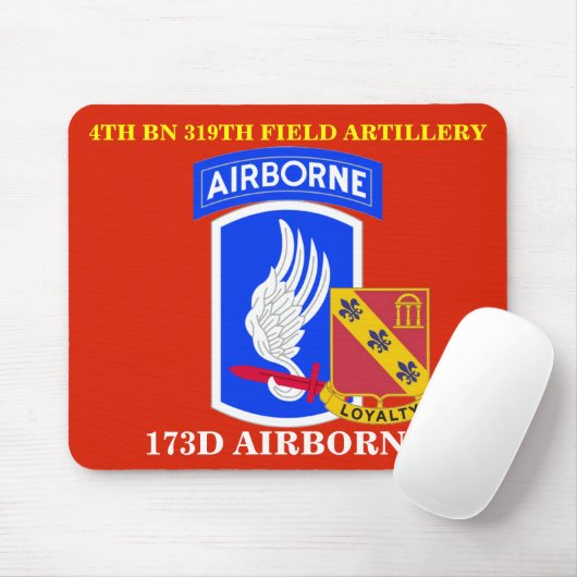 4. BATAILLON-319. FELD-ARTILLERIE MOUSEPAD (Mit Mouse)