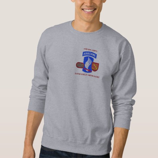 4. BATAILLON-319. FELD-ARTILLERIE-SWEATSHIRT SWEATSHIRT (Vorderseite)