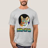 4.best cat dad mens tshirts, cat lover Shirts, cat T-Shirt (Vorderseite)