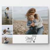 4 Best Stepmom Ever Custom Photo Collage  Fotoplatte (Vorderseite)