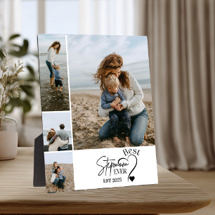 4 Beste Stiefmutter überhaupt Benutzerdefinierte F Fotoplatte