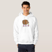 4 betrunkene Mäuse Hoodie (Vorne ganz)