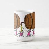 4 betrunkene Mäuse Kaffeetasse (Mittel)