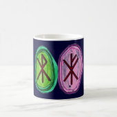 4 Bindungs-Rune-Tasse Kaffeetasse (Mittel)