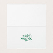 4 BIRDS Folded Card (Innenseite Aufgefaltet)