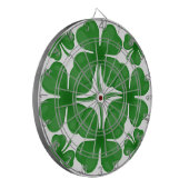 4 Blatt Klee Dartscheibe (Vorderseite Links)