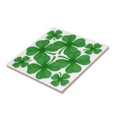 4 Blatt Klee Fliese (Seite)