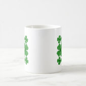 4 Blatt Klee Kaffeetasse (Mittel)
