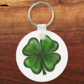 4 Blatt Klee Schlüsselanhänger (Vorderseite)