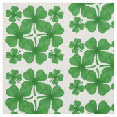 4 Blatt Kleeblatt Stoff (Muster)