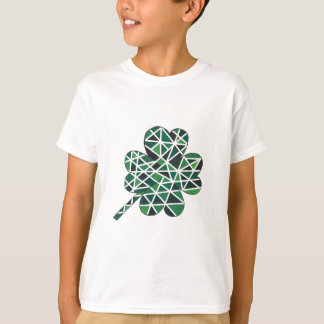 4-Blatt-T - Shirt aus verklebtem Glas