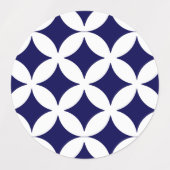 4 Blätter Etiketten (Design 1)