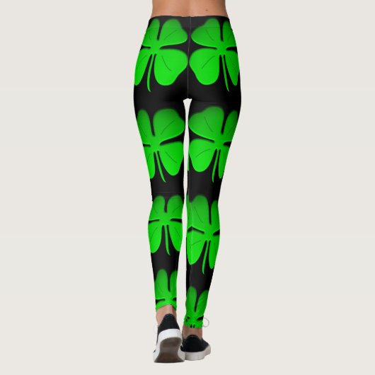 4 Blattklee-Leggings durch Dal Leggings (Rückseite)