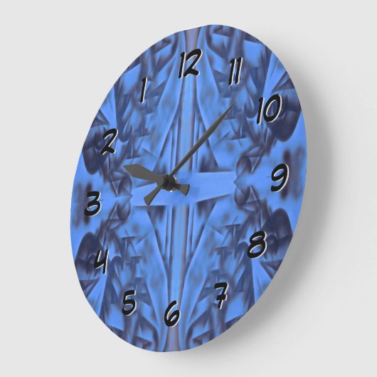 4 blaue Zahlen: Zurück zur Uhr (Winkel)