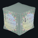 4. Blumenzwiebelkuchen Hocker<br><div class="desc">Suchen Sie den richtigen 4. Blumenstuben-Pub? Vielleicht ist meine einzigartige Blumengrafik genau das,  was Sie suchen!</div>