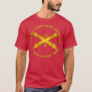 4. Bn 13. Field Artillery Regiment w Künstlerisch  T-Shirt