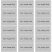 4" breite Aufkleber - 18 Aufkleber (Vorderseite)