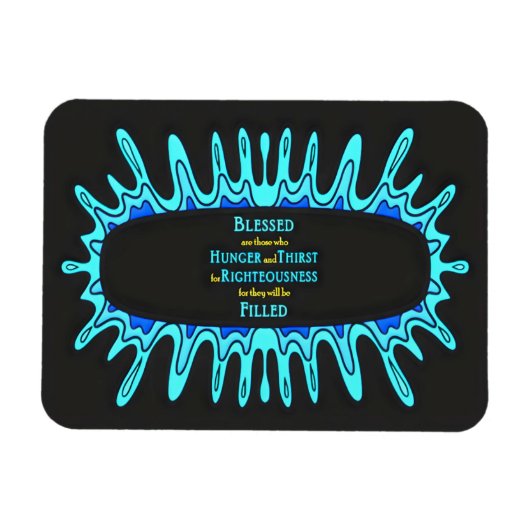 4. Breite - Rechtschaffenheit Magnet (Horizontal)