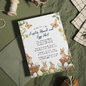 4 Brunch und Eierspeisen Brunch und Ostereierjagd Einladung