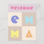 4 Buchstaben Geburtsgeburt Kind Name Karte Gratula (Vorderseite)