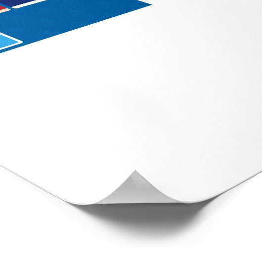 4-Buchstaben Name Board Game Alphabet Poster (Ecke)