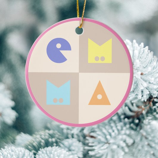 4 Buchstaben Neugeburt Mädchenname Kinderzimmer De Keramik Ornament