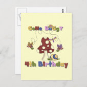 4. Bug Geburtstagsgeschenke Postkarte (Vorne/Hinten)