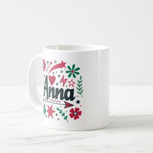 4 Color Anna 3 Kaffeetasse (Vorderseite Links)