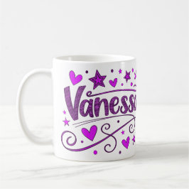 4 Color Vanessa 1 - Doodle Kaffeetasse