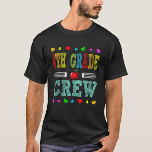4. Crew zurück zum ersten Schultag T-Shirt