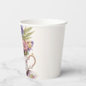 4 Cups Blume Pappbecher (Rückseite)