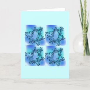 4 Davidssterne Karte