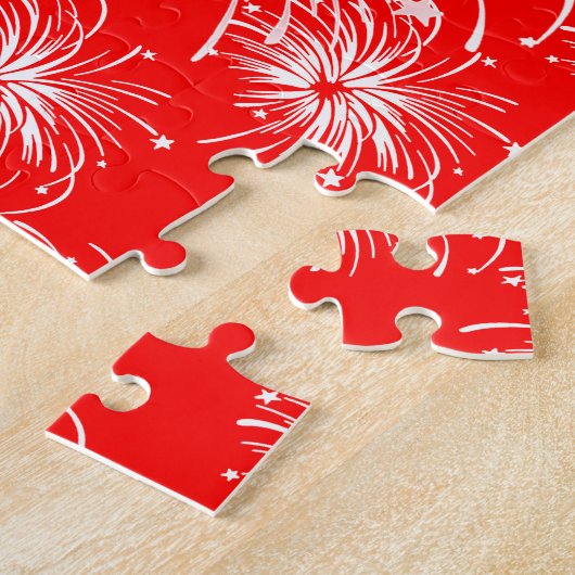 4. der Juli-Feuerwerks-Feier Puzzle (Seite)