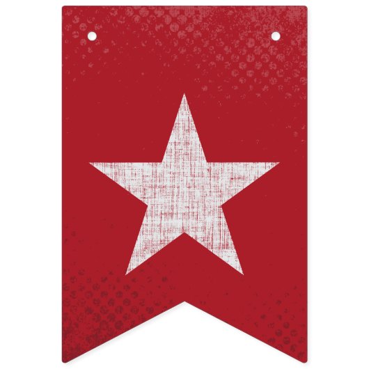 4. der Juli-Party-Flaggen-Fahne Wimpelkette (Zweite Fahne)