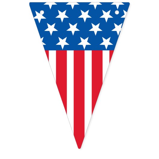 4. der Juli-US Flaggefahne Wimpelkette (Erste Fahne)