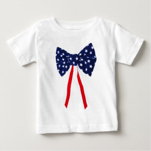 4. des Juli-Baby-Bogen-Shirts Baby T-shirt