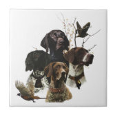 4 Deutsche Kurzzeigerfarben Fliese (Vorderseite)